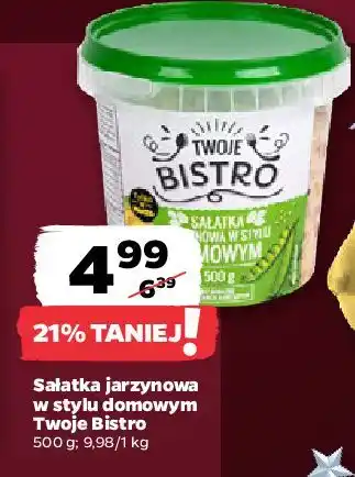 Netto Sałatka jarzynowa w stylu domowym Twoje Bistro oferta