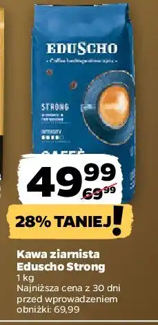 Netto Kawa strong Eduscho Caffe Crema oferta