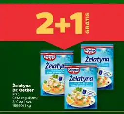 Netto Żelatyna uniwersalna Dr. Oetker oferta