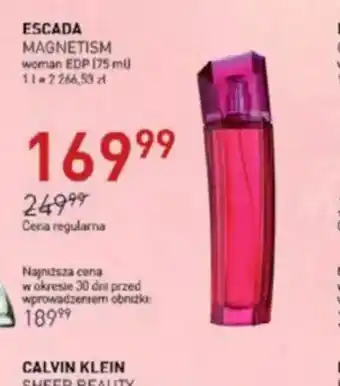 Jawa Drogerie Escada Magnetism oferta