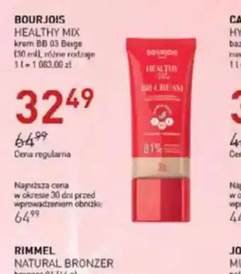 Jawa Drogerie Bourjois Healthy Mix krem BB oferta