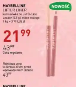 Jawa Drogerie Maybelline Lifter Liner oferta