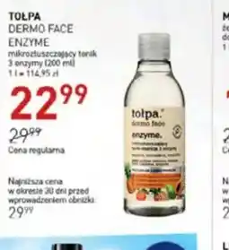 Jawa Drogerie Tonik Tolpa Dermo Face Enzyme oferta