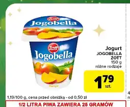 Globi Jogurt mango Zott Jogobella oferta