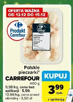 Carrefour Express Pieczarki Carrefour Targ Świeżości oferta