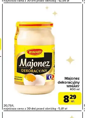 Carrefour Express Majonez dekoracyjny Winiary oferta