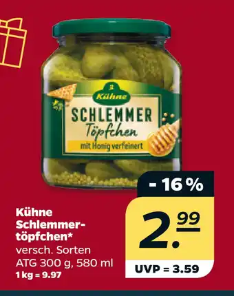 Netto Kühne Schlemmertöpfchen oferta