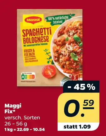 Netto Maggi Fix oferta