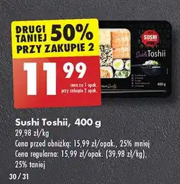 Biedronka Sushi toshii 4You oferta