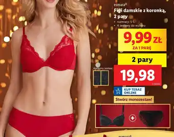 Lidl Figi damskie s-l Esmara oferta