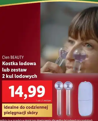 Lidl Kule lodowe Cien Beauty oferta