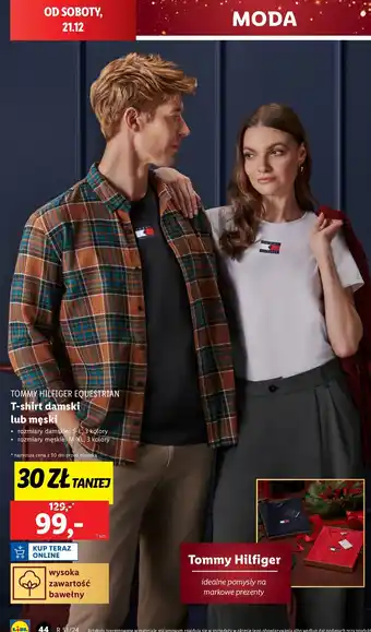 Lidl T-shirt męski m-xl Tommy Hilfiger oferta