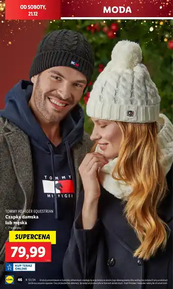 Lidl Czapka męska Tommy Hilfiger oferta