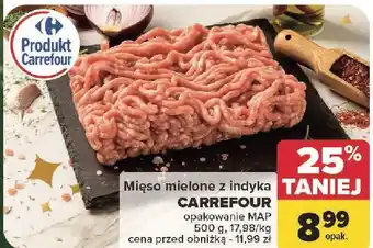 Carrefour Mięso mielone z indyka Carrefour oferta