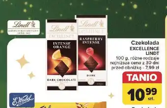 Carrefour Czekolada dark raspberry intense Lindt Excellence oferta