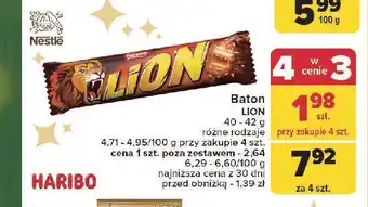 Carrefour Baton Lion Chocolate oferta