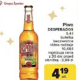 Carrefour Piwo Desperados oferta