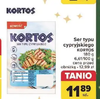 Carrefour Ser sałatkowy kortos naturalny Turek Naturek oferta