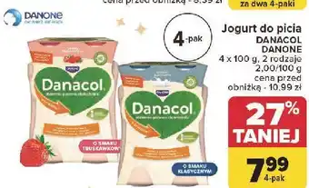 Carrefour Jogurt biały Danone Danacol oferta