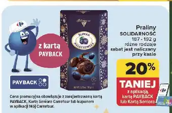 Carrefour Bombonierka Solidarność Śliwka Nałęczowska oferta