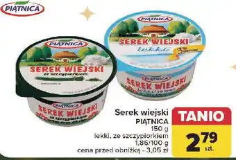 Carrefour Serek ze szczypiorkiem Piątnica Wiejski oferta