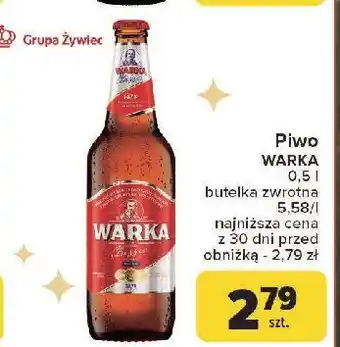 Carrefour Piwo Warka oferta