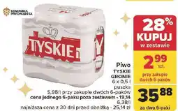 Carrefour Piwo Tyskie Gronie oferta