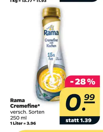 Netto Rama Cremefine oferta