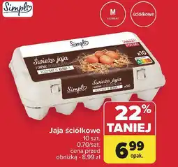 Carrefour Jaja ściółkowe kl.m Simpl oferta