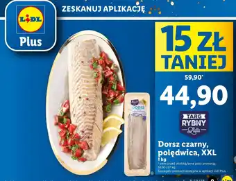 Lidl Dorsz czarny polędwica Targ Rybny Lidla oferta