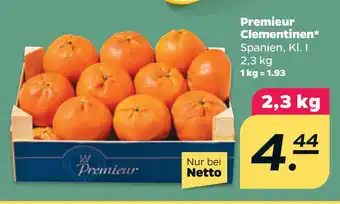 Netto Premieur Clementinen oferta