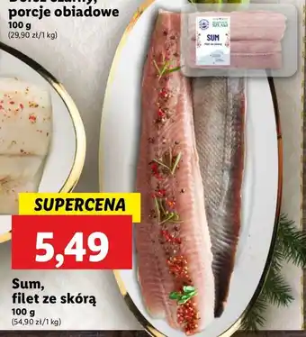 Lidl Sum filet ze skórą oferta