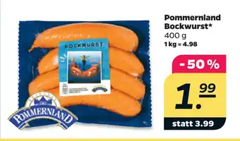 Netto Pommernland Bockwurst oferta