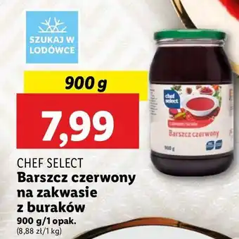 Lidl Barszcz czerwony Chef Select oferta