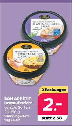 Netto BON APPÉTIT Brotaufstrich oferta