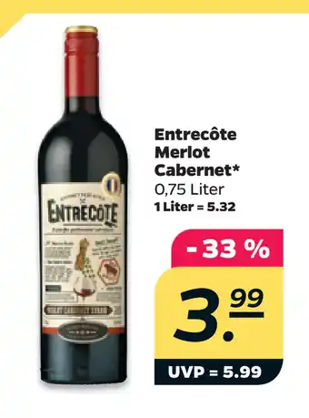 Netto Entrecôte Merlot Cabernet oferta