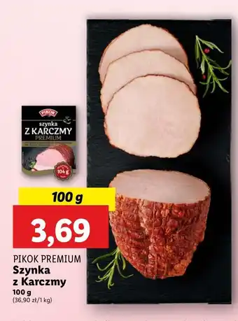 Lidl Szynka z karczmy Pikok oferta