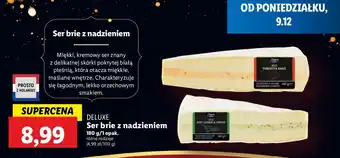 Lidl Ser brie szczypiorek Deluxe (Schwarz) oferta