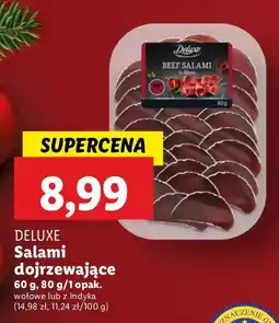 Lidl Salami z indyka Deluxe (Schwarz) oferta