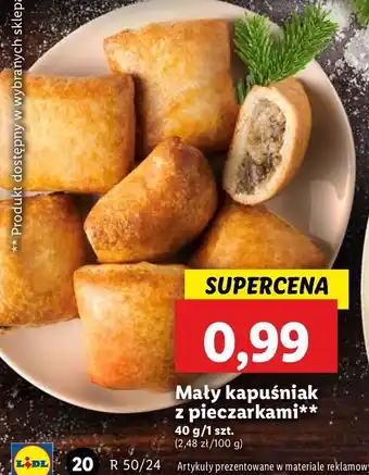 Lidl Kapuśniak z pieczarkami oferta