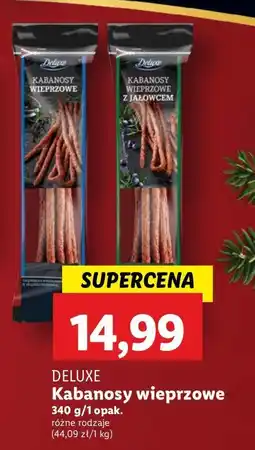 Lidl Kabanosy z jałowcem Deluxe (Schwarz) oferta