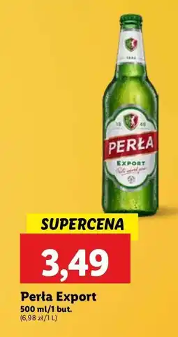 Lidl Piwo Perła Export oferta