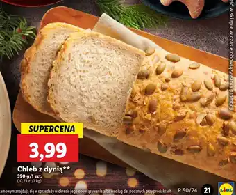 Lidl Chleb z dynią oferta