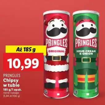 Lidl Chipsy sour cream & onion Pringles oferta