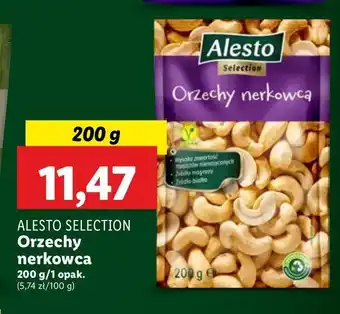 Lidl Orzechy nerkowca Alesto oferta