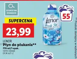 Lidl Płyn do płukania fresh wind Lenor Fresh Air Effect oferta