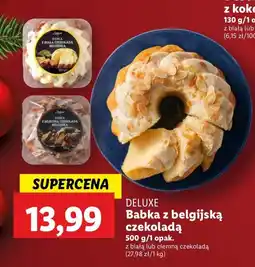 Lidl Babka z białą czekoladą Deluxe oferta