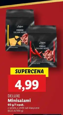 Lidl Salami mini ser Deluxe oferta