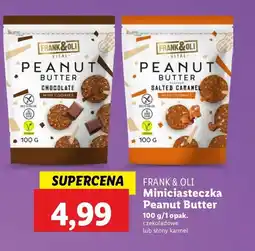 Lidl Mini ciasteczka peanut butter chocolate Frank&oli oferta