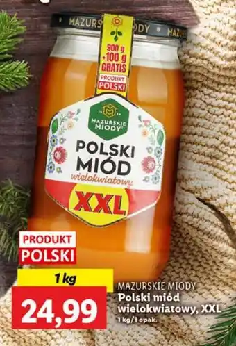 Lidl Miód wielokwiatowy Mazurskie miody oferta